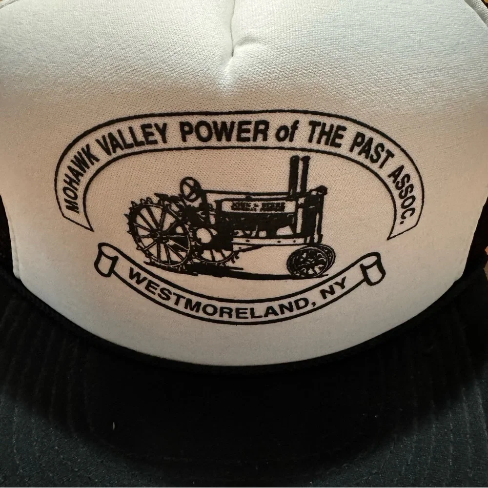 Vtg Snapback Trucker Hat Westmoreland, NY Mohawk Valley Hat Power Of The Past